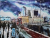 London Bridge -©2020-Cathy-Read-Watercolour-and-Acrylic-41-x-50.6-cm