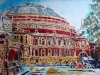 Albert-Hall-Cathy-Read-©2021-Watercolour-and-Acrylic-45.7-x-61-cm
