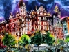 Midland Hotel - ©2022- Cathy Read-Watercolour and Acrylic - 56x76cm